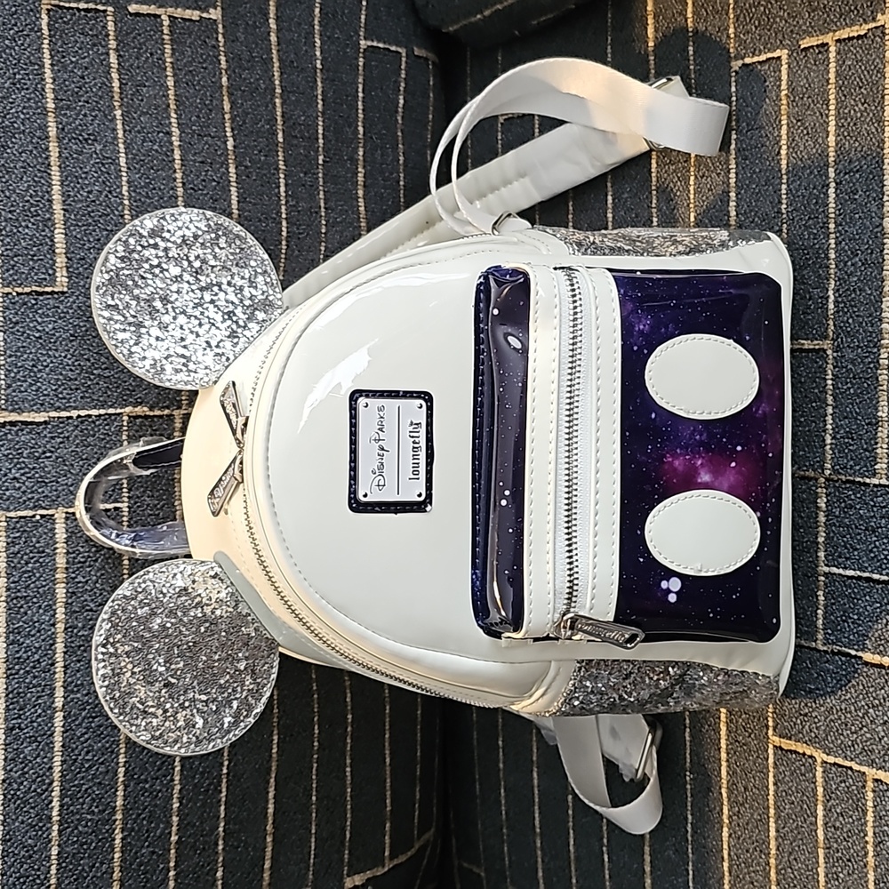 Main Attraction Mickey Space Mountain Loungefly Backpack Disney Parks